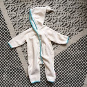 Zutano baby fleece “cozy” onesie